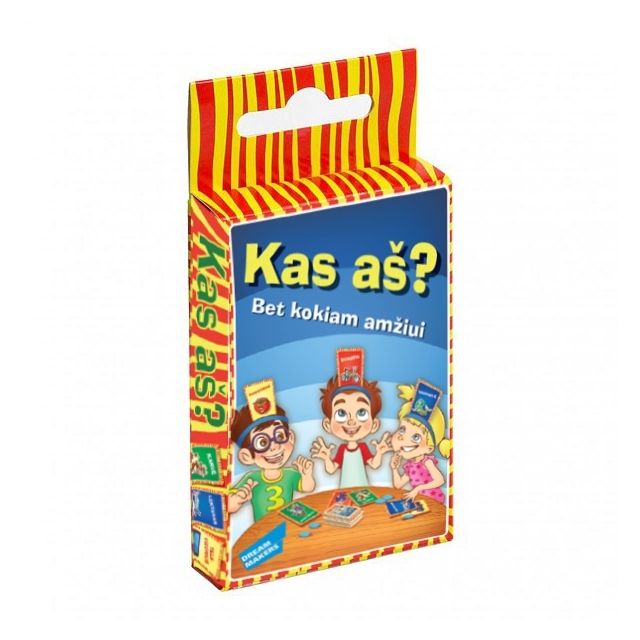 Stalo žaidimas „KAS AŠ?