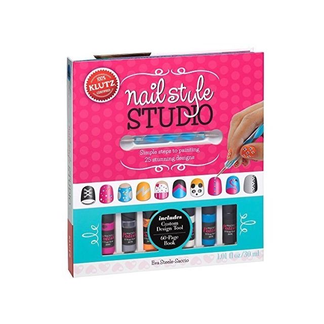 KLUTZ kūrybinis rinkinys - Nagų dizaino studija