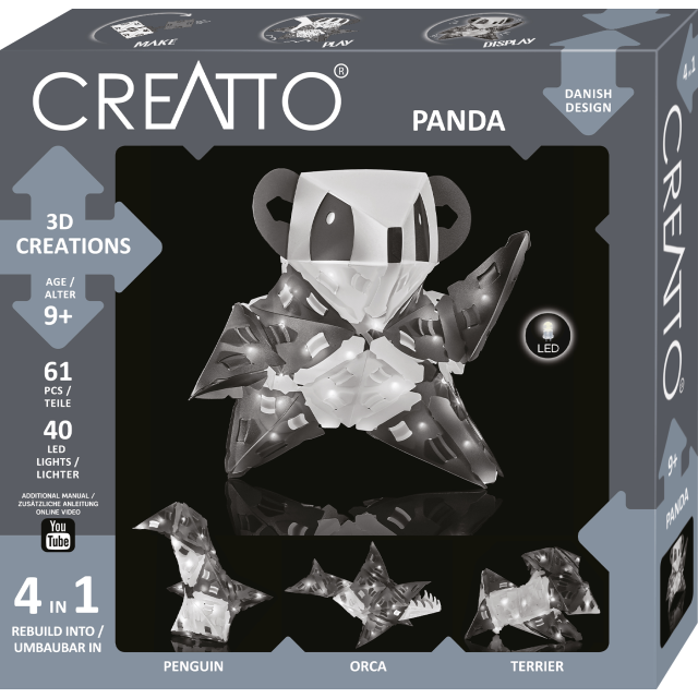 Kūrybinis rinkinys ,,Creatto Panda“