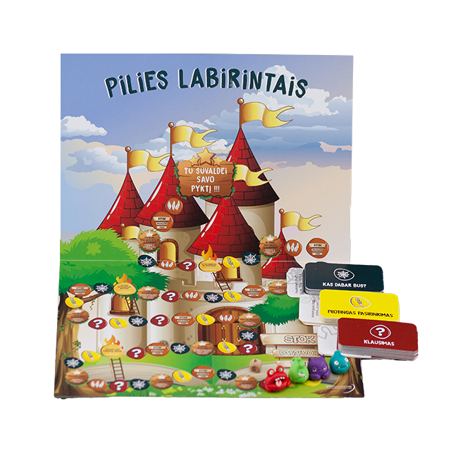 Pilies labirintais 