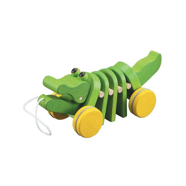 PLAN TOYS Žaislas ŠOKANTIS ALIGATORIUS