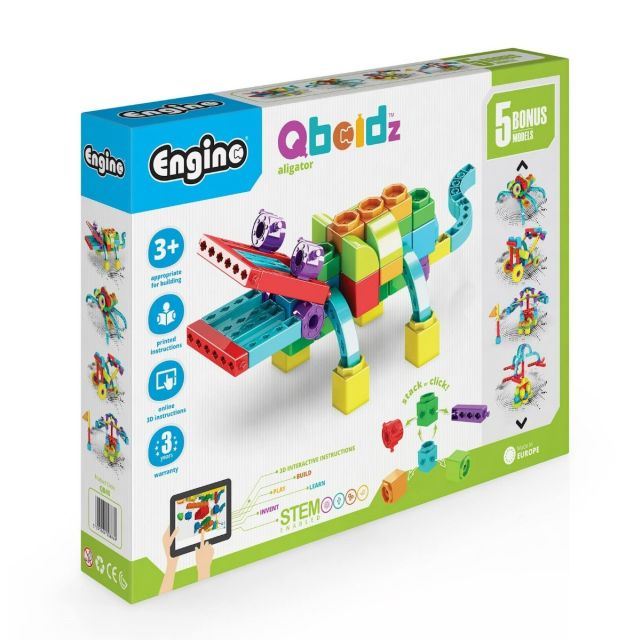 Konstruktorius „Aligatorius“ su 5 papildomais modeliais