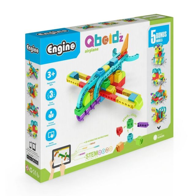 Konstruktorius „Lėktuvas“ su 5 papildomais modeliais