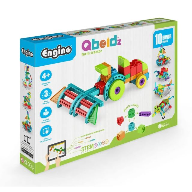 Konstruktorius „Traktorius“ su 10 papildomų modelių