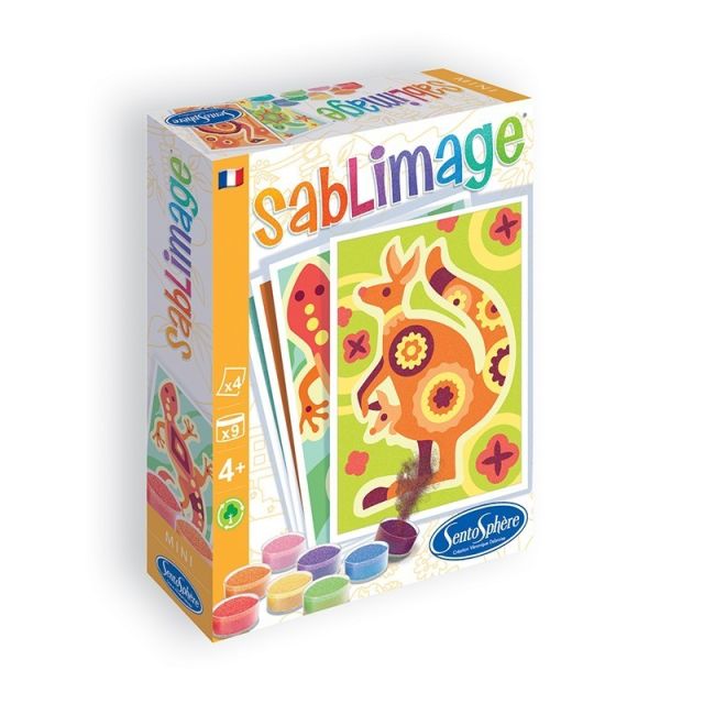 Kūrybinis smėlio rinkinys ,,Australijos gyvūnai