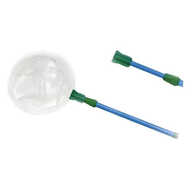 Tinklelis drugeliams gaudyti su teleskopine rankena