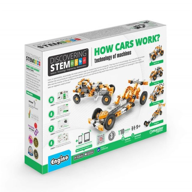 Mokslinis rinkinys „Kaip veikia automobiliai? Mechanikos technologija“