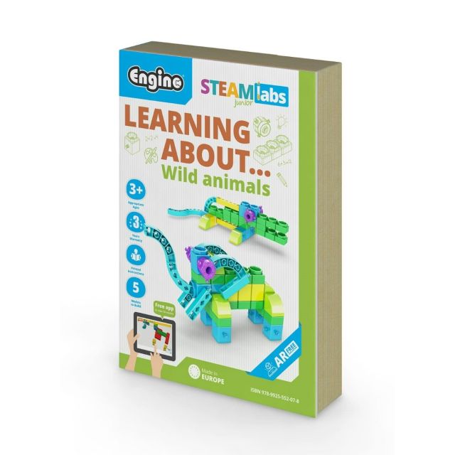 Mokslinis rinkinys „Mokomės apie laukinius gyvūnus“