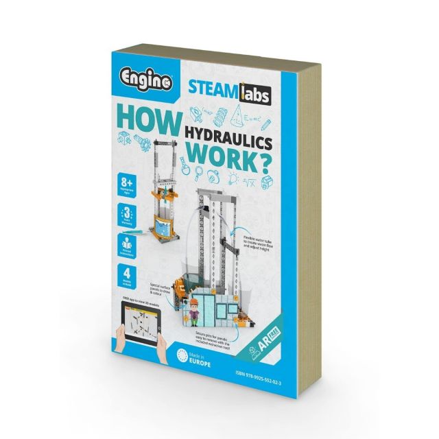 Mokslinis rinkinys „Kaip veikia hidraulika?“