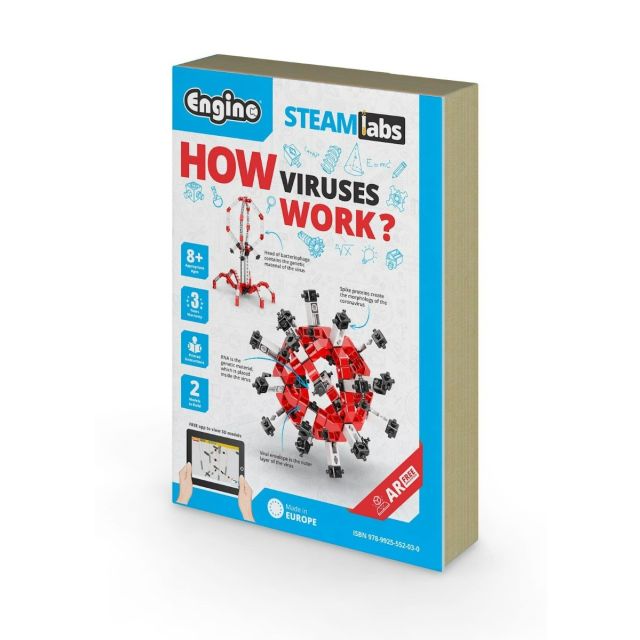 Mokslinis rinkinys „Kaip veikia virusai?“