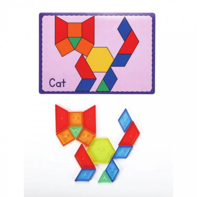 Permatomos plokščios geometrinės figūros