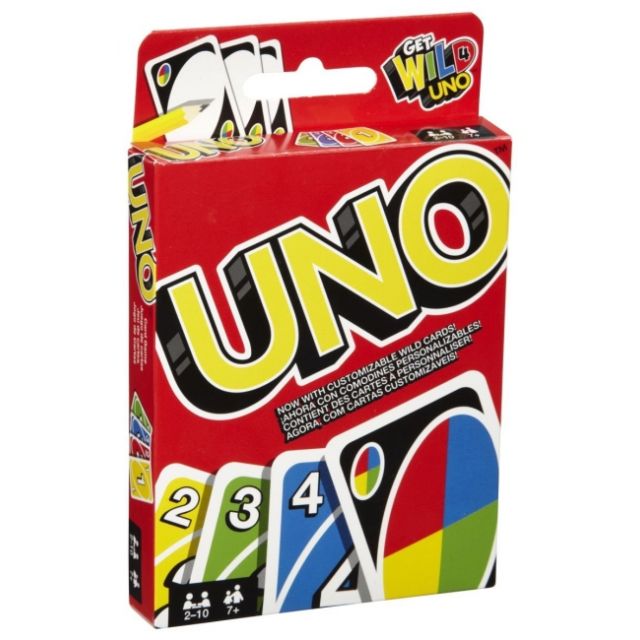 UNO kortų žaidimas