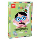 Apli Kids magnetinis žaidimas-dėlionė VEIDAI 