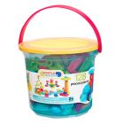 128 Bristle Blocks blokelių rinkinys kibirėlyje „Džiunglių nuotykiai“