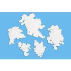 Hama karoliukų dėliojimo lentelių rinkinys "Gyvenimas vandenyje" 