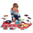 Dėlionė "Fire Truck Pups Floor Puzzle"
