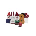 Aktyvus žaidimas “Miško draugų boulingas”