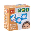 Apli Kids dėlionė „Daiktų kilmė”