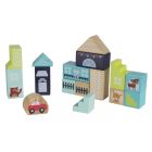 APLI Medinės kaladėlės „Miestas“