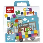 APLI Kids magnetinis kūrybinis rinkinys „Miestas“