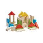 Plan Toys spalvotų kaladėlių rinkinys, 40 vnt. 